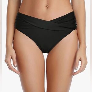 Black Bikini Bottoms Sz L (Tops Available in Closet)